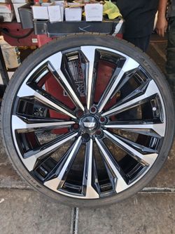 26" ESCALADE V REPS WITH TIRES