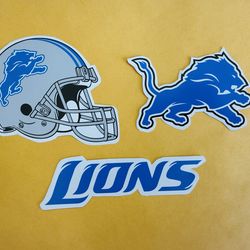Detroit Lions NFL American Football Sticker Decal