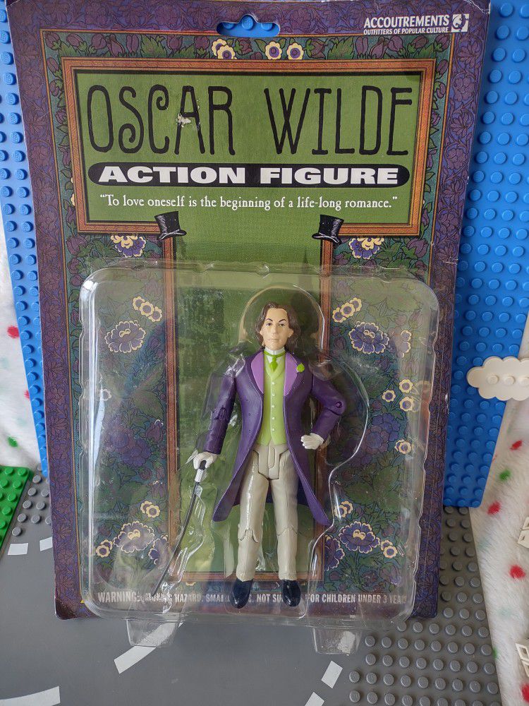 Rare Oscar Wilde Action Figure 