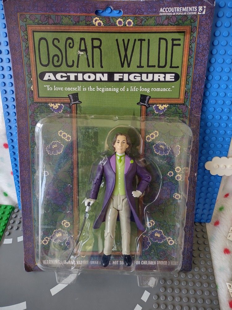 Rare Oscar Wilde Action Figure