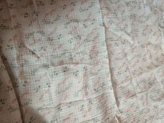 Crib fitted sheets / Muslin Swaddles/ Crib bed skirt