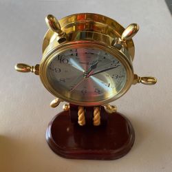 Howard miller Britannia Solid Brass Table Clock 