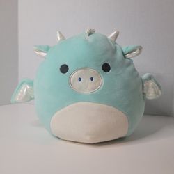 Light Blue Dragon Squishmallow 12 Inch Plush Toy