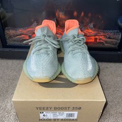 Adidas Yeezy Boost 350 V2 Desert Sage  2020 Size 6.5 PRE OWNED