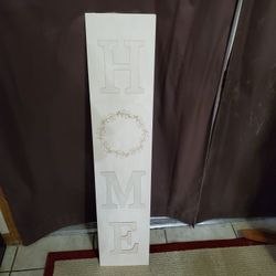 Home Solid Wood Sign Hanger Decor Unpainted Craft Project Indoor Or Outdoor 