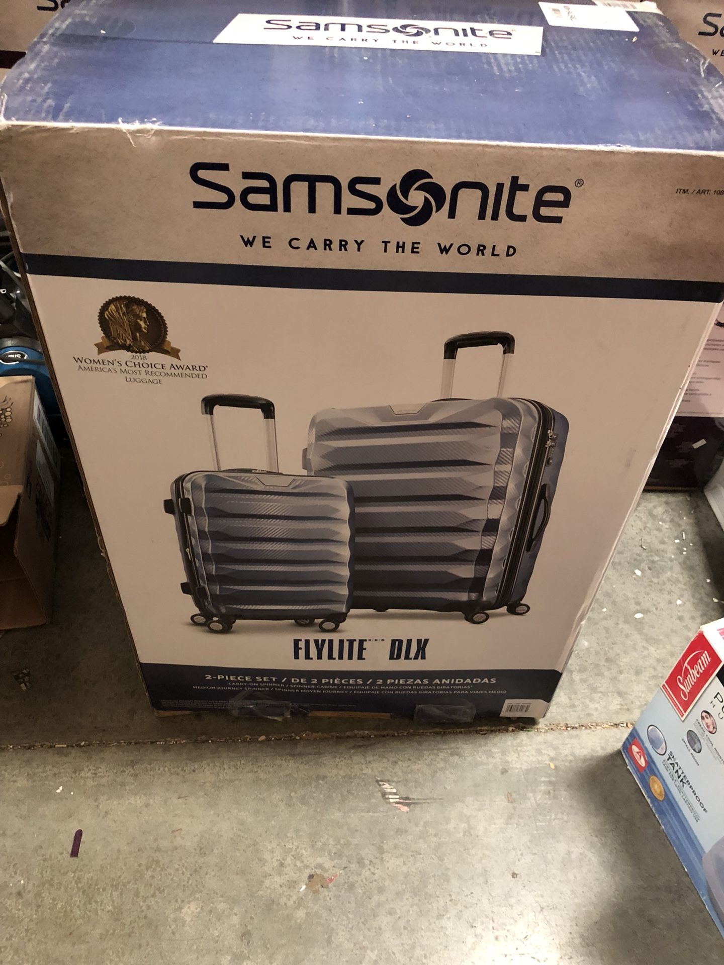 Samsonite FLYLITE DLX 2 piece luggage set