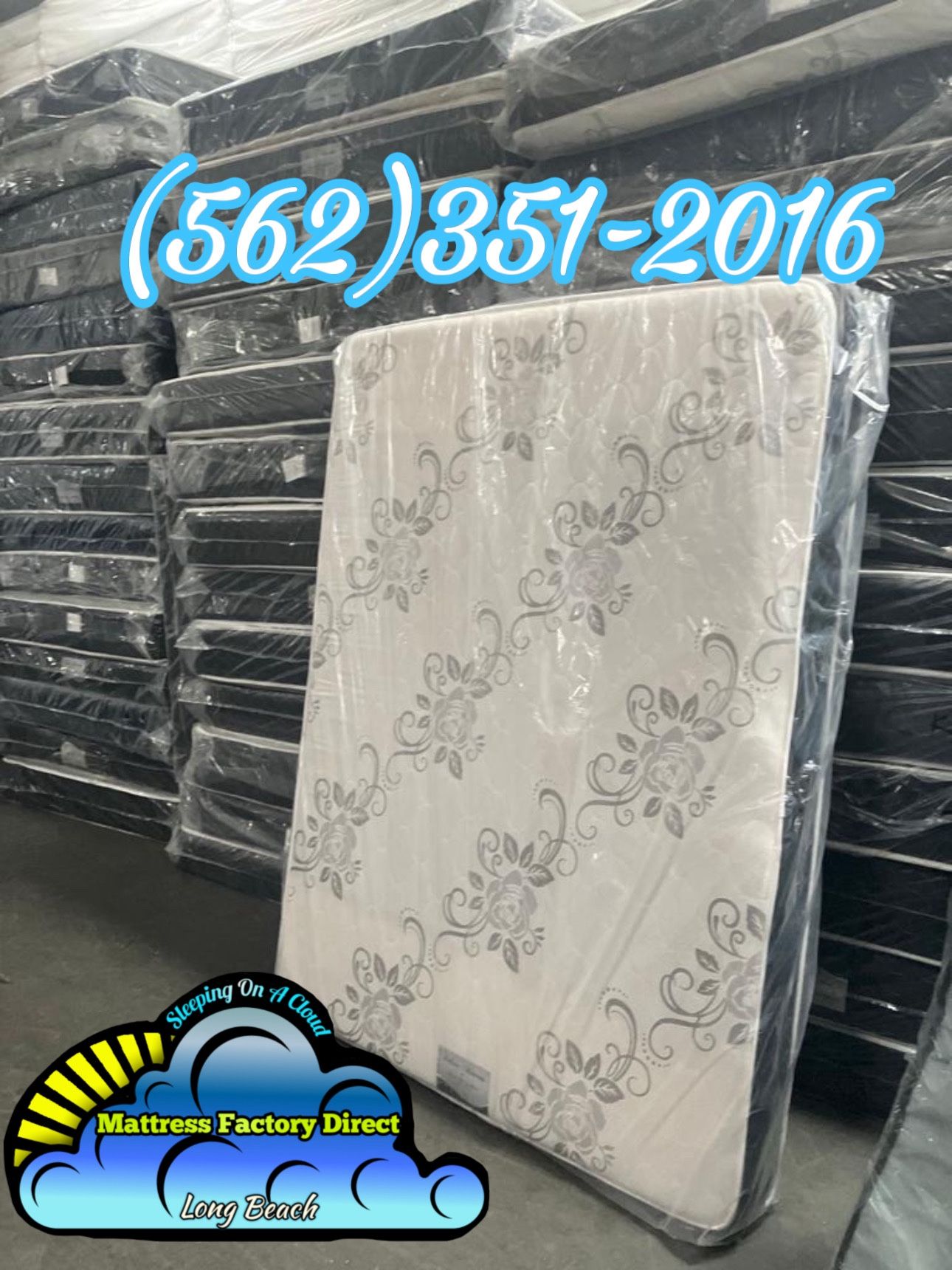 Queen Mattress And Box Spring Bed Set New Cama Bonita 