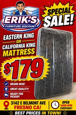 CAL KING & KING MATTRESS SALE