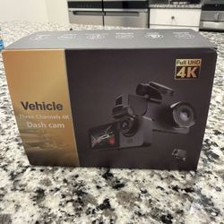 4k Dashcam With Multiple Lenses 