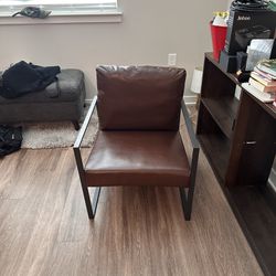 Chocolate Brown Accent Chair