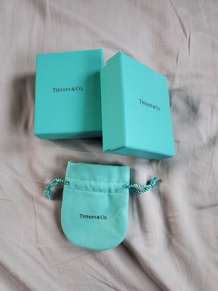Tiffany Box and Jewelry Bag