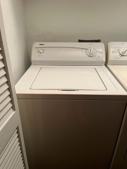 Kenmore Top Load Washing Machine White