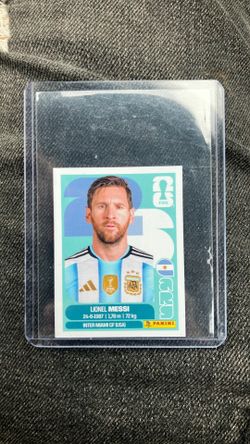 Messi 2026 World Cup sticker