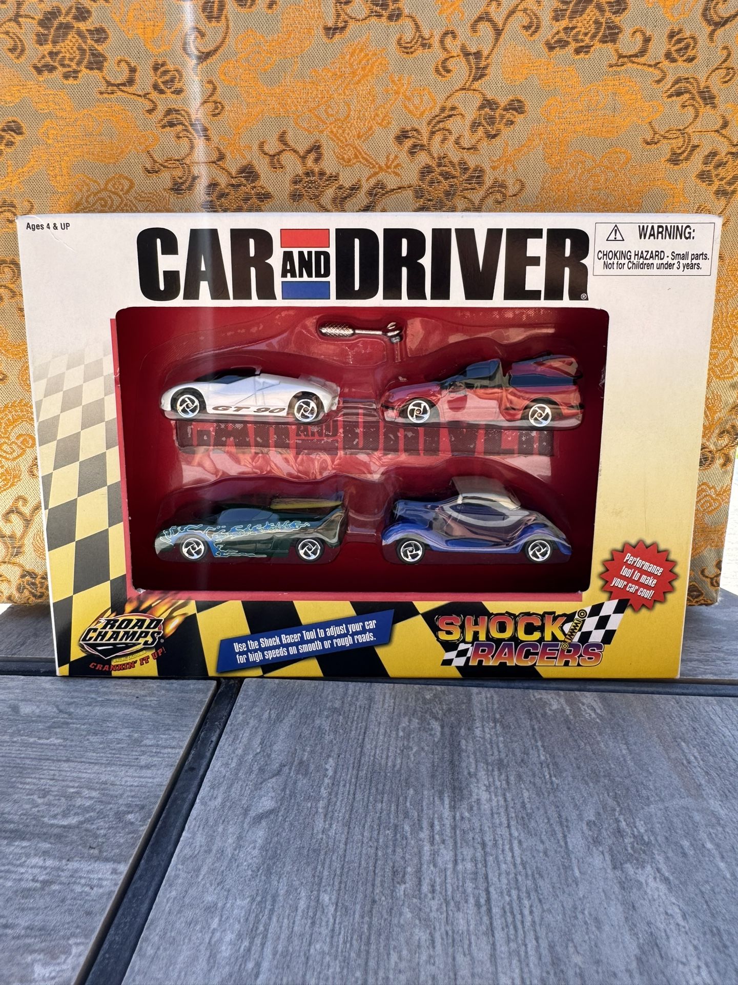 Rare Car And Driver In Box