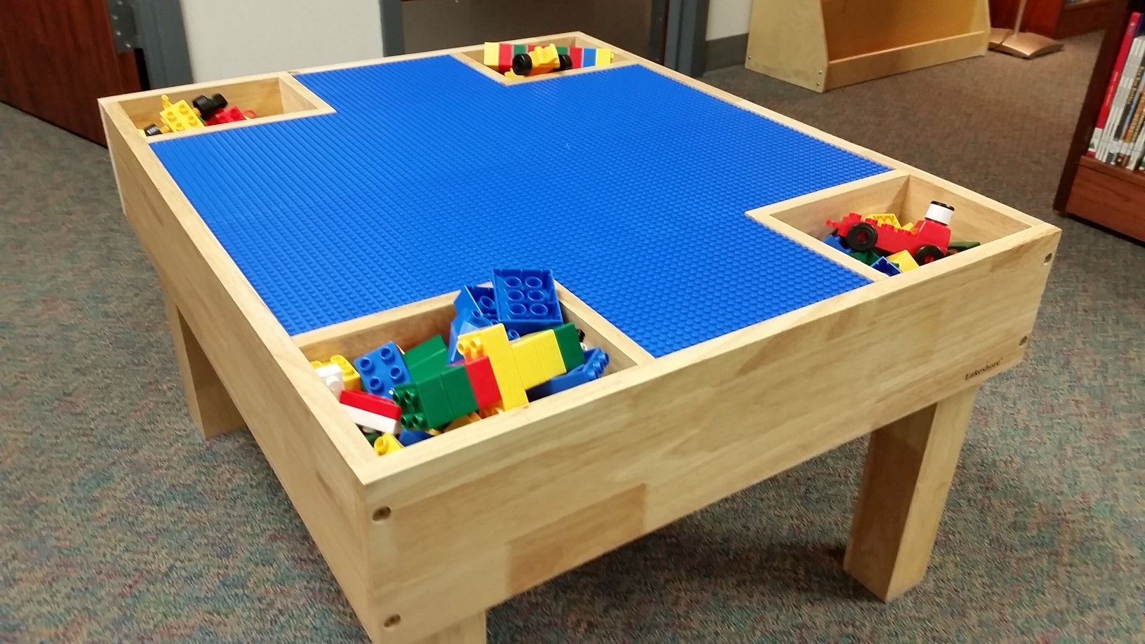 Lego Table made by Lakeshore EUC for Sale in Waltham, MA OfferUp