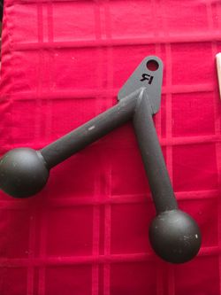 Weight rogue tricep push down