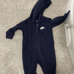 Boys Nike Onesie Blue 6M 