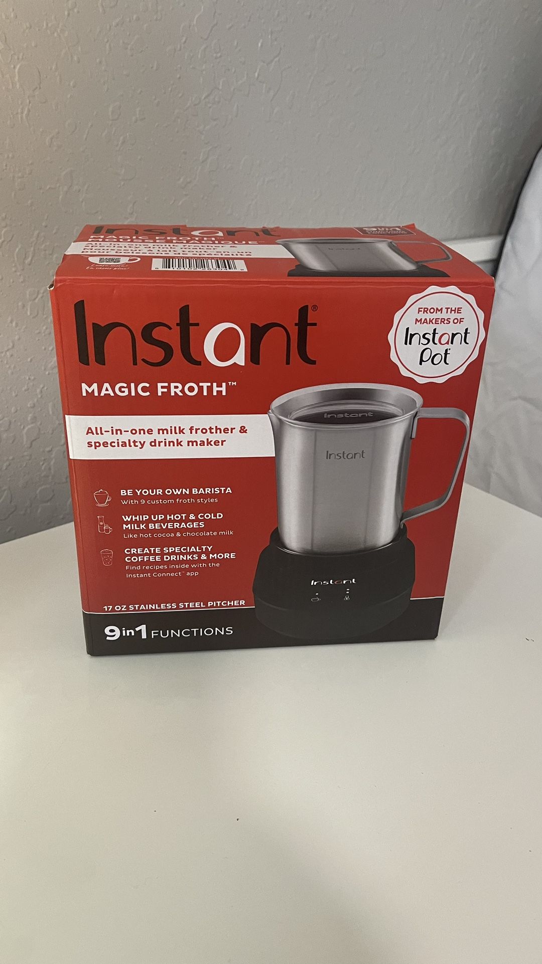 Instant Magic Froth- Stainless Steel