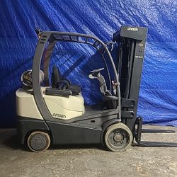 2017 Crown C5, 5000 Lbs, 4-Stage Mast 258”, LP Forklift - 2