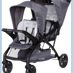 Baby Trend Sit N' Stand® Double 2.0 Stroller, Dash Grey