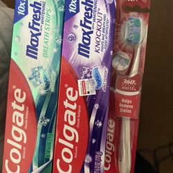 Colgate Toothpast & Tooth Brush