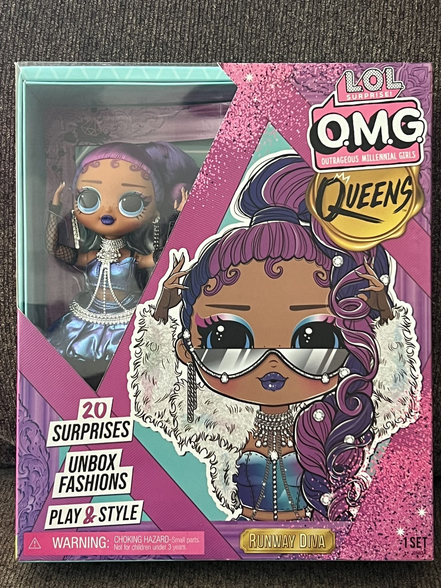lol Surprise OMG Queens Runway Diva Doll