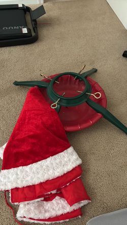 Tree stand plus skirt cover