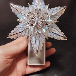 NEW BBW Wallflower Plug Winter Crystal Snowflake Oil Diffuser