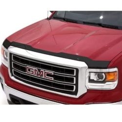 Auto Ventshade [AVS] Aeroskin Hood Protector | 2015 - 2019 GMC Sierra 2500HD, 3500HD, Low Profile/Flush - Smoke | 322085

