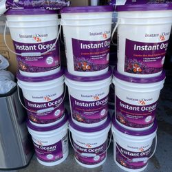 Bucket Instant Ocean Sea Salt For Aquarium