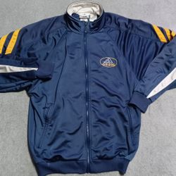 Men's Size Adidas Size Small Coat Jacket Vintage Full Zip Running 