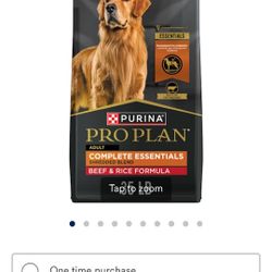 35 Pound PRO plan Beef DOG Food