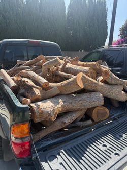 Truck full of fire wood