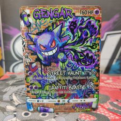 Gengar Street Haunt Graffiti Blast Custom Made
