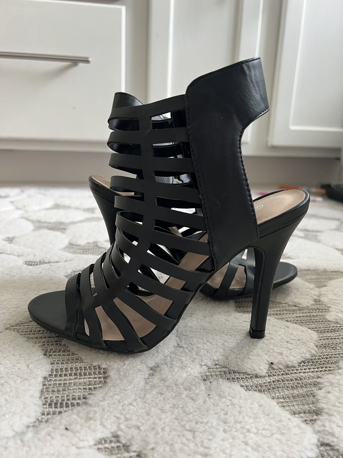 New Top Moda Womens Gladiator Heels Pumps Size 6