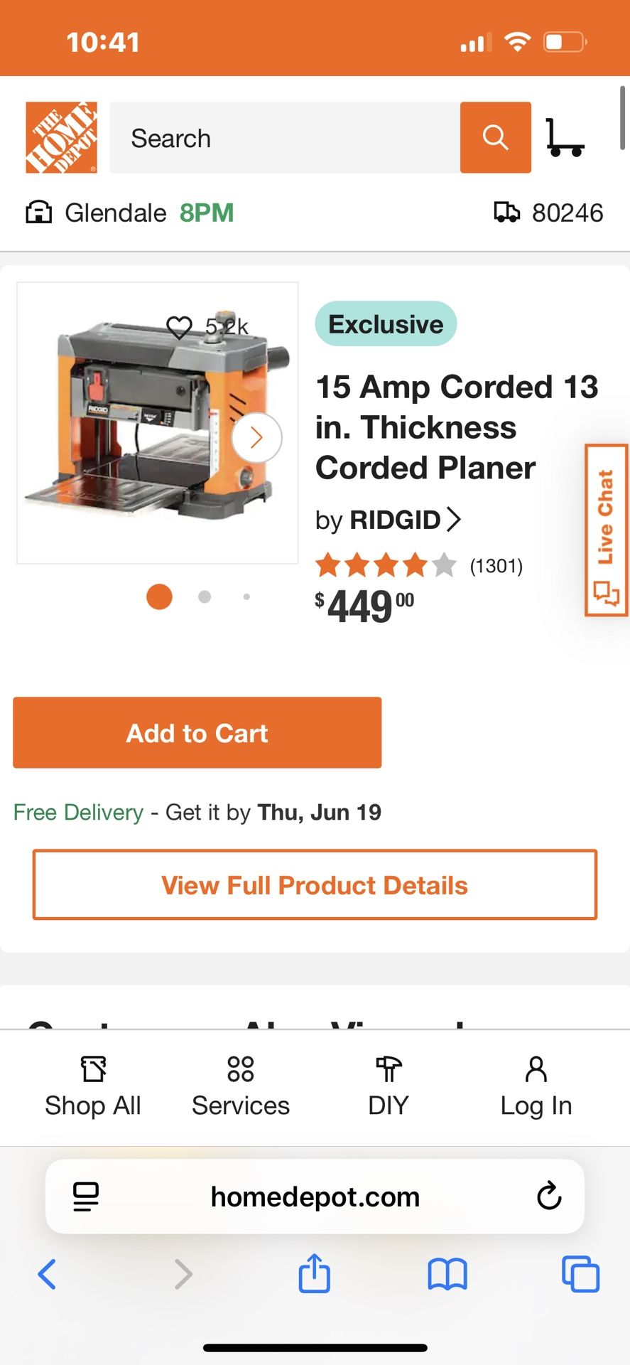 Wood planer