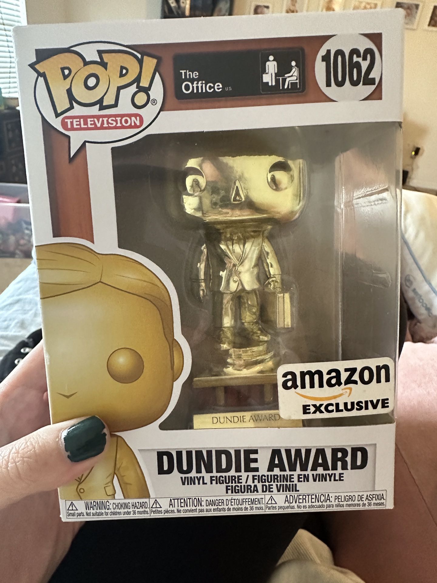 New In Box The Office Dundie Award Funky Pop Collectible