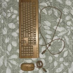 Bamboo Keyboard And Mouse