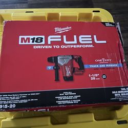 M18 FUEL 18V Lithium-Ion Brushless Cordless SDS-Plus 1-1/8 in. Rotary Hammer Drill
