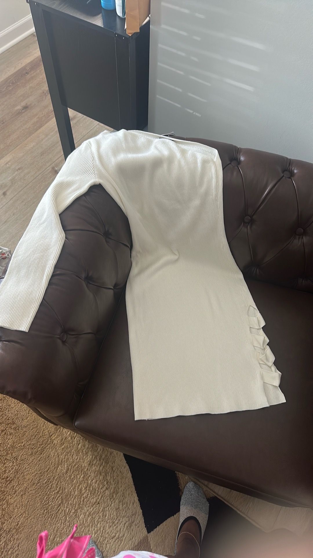 Women’s one shoulder midi dress