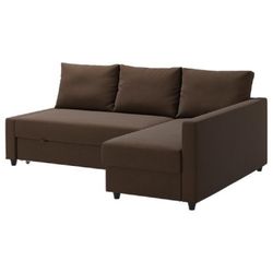 Ikea Friheten Sleeper Sofa Brown