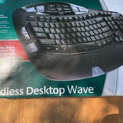 Cordless Desktop Wave  Keyboard 