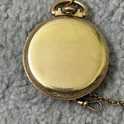 Vintage Elgin Pocket Watch, 10 Kt Gold Filled, Work Perfectly