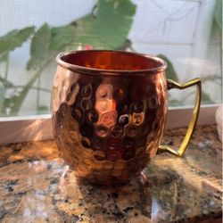 Vintage Moscow Mule Mug Copper Cup
