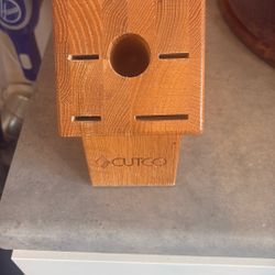 Cutco 7 Slot Knife Block 