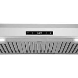 Cosmo 30 in. Haven Collection 500 CFM Ducted Under Cabinet Range Hood, Touch Controls, LED Lights