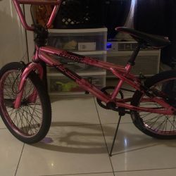 pink Genesis Krome 2.0 BMX bike