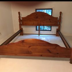 King sized bed 