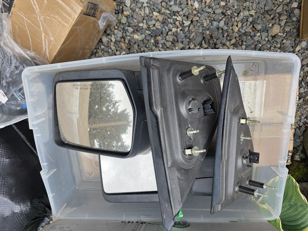 2004 F150 Factory Mirrors With Tow Mirrors