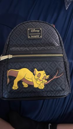 Simba Sleeping Loungefly Backpack 
